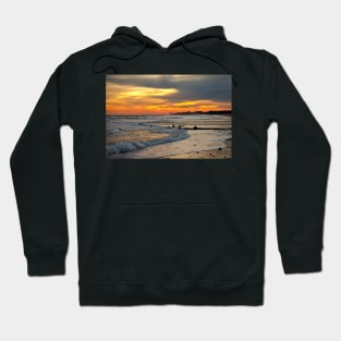 Blyth beach looking south Hoodie